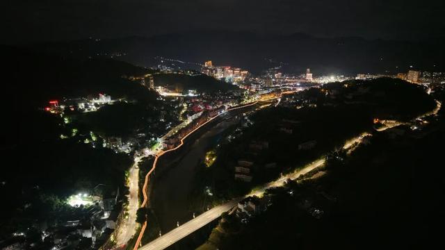 闽清夜游打卡点！梅溪休闲栈道夜景您见过么？太美了！