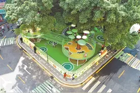 百年大榕树下建起宝宝乐园 福田区首个城中村儿童友好乐园开园图片