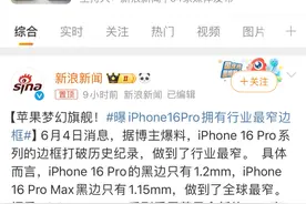 苹果 iPhone 16 Pro Max机身数据曝光，CAD图现身图片