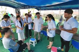 远渡重洋，一群外国人来到普陀研学中医图片