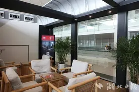 乘机在汉中转将有更优体验 天河机场中转休息区开门迎宾图片