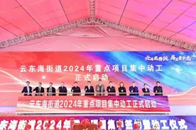 佛山市三水区云东海街道2024年重点项目集中签约暨动工仪式举行图片
