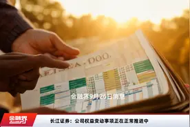 长江证券：公司权益变动事项正在正常推进中视频封面