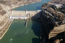 山西万家寨引黄工程2024年累计向永定河生态补水近2亿立方米图片