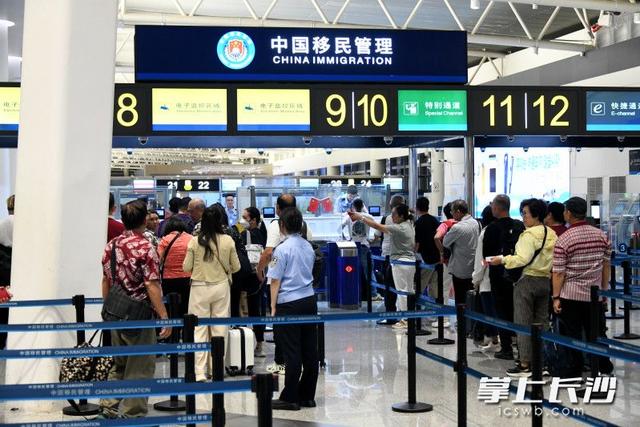 2025年湖南口岸出入境人数已突破100万
