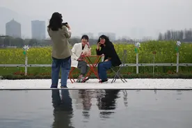 春花烂漫踏青时图片