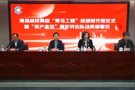 青岛城投集团：“青马工程”启动，“资产盘活”青年突击队成立图片