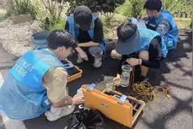 暑期“三下乡”｜湖南城市学院：17公里，守护兰溪碧水长流图片