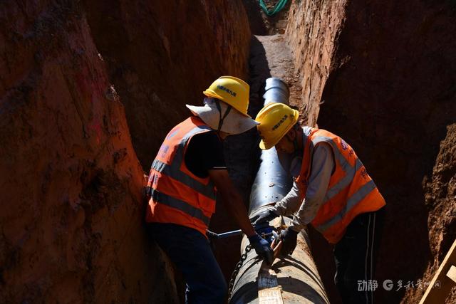 贵州在建最大水利工程宣威水库每天保持3500立方米的开挖强度