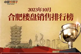 2023年10月合肥楼盘销售排行榜发布图片