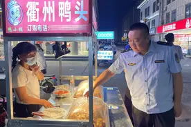 无棣县经济开发区市场监管所开展夜市专项检查 保障肉类食品安全图片