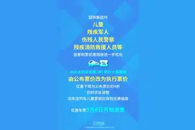 最低4折！国铁集团发布儿童、伤残军警等旅客购票优惠措施图片