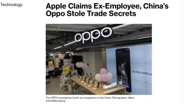 月薪2.8万刀华裔工程师盗密投奔OPPO？美国硅谷陷窃密风暴