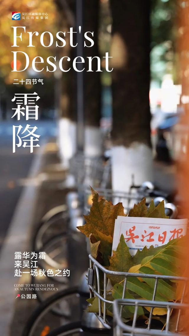 今日霜降！一城秋色满目鲜！