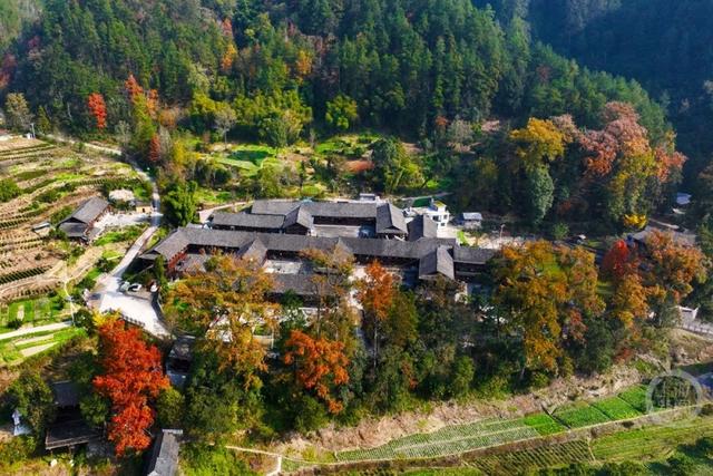 土家古枫寨 斑斓冬景美