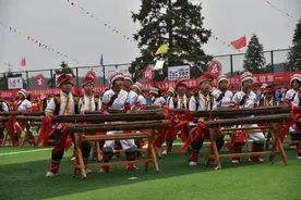 一场乡村学生运动会上，“非遗”亮了图片