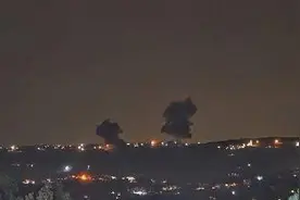 以军空袭黎巴嫩南部多地图片
