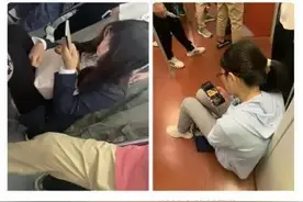 自带小板凳影响其他乘客站立！上海地铁紧急提醒，此前已多次呼吁图片