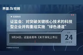 证监会：对突破关键核心技术的科技型企业并购重组实施“绿色通道”视频封面