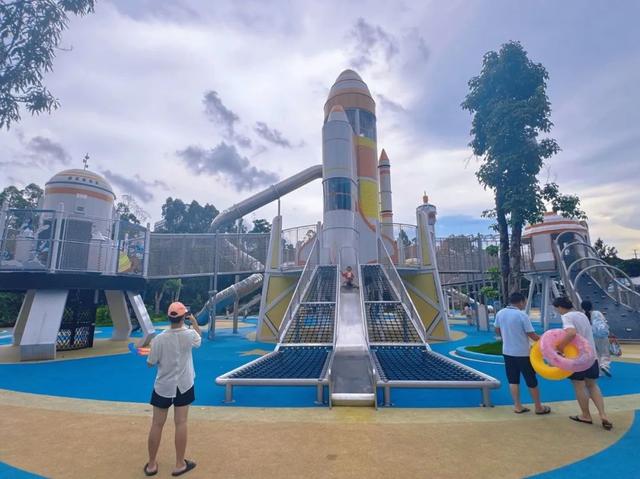 江南区这个地方太适合夏日遛娃了！