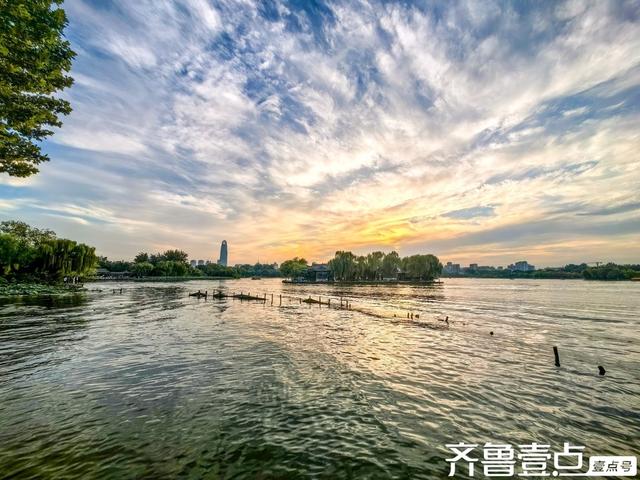 壹点号·秀山东|大明湖云霞盛景：多图看尽“天在湖中”的壮阔