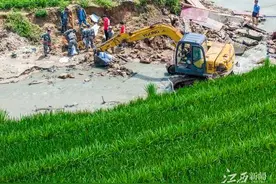 南丰：修水渠 保灌溉图片