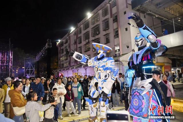 广西百色多元场景迎客 展现多彩潮流文化场景