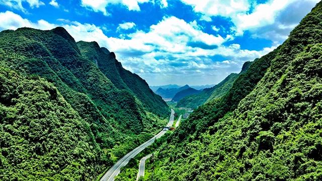 大娄山下的红绿芳华