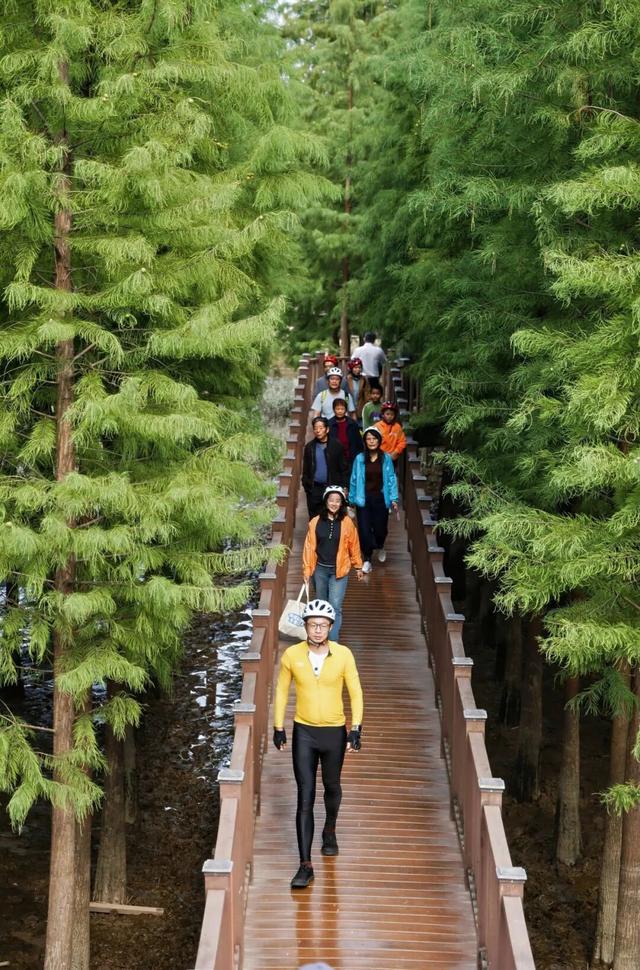 发现一处江浙沪宝藏旅行地！解锁江岛亲子游+骑行~