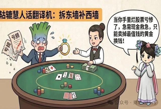 黄金为何也跟着美股“跳楼”了