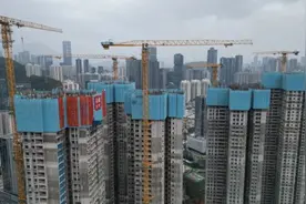 深圳罗湖清水河棚户区改造项目主体结构封顶图片