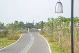 双流机场周边大变化：紧邻机场跑道 2700亩“绿洲”正式开放图片