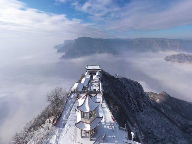 河南文旅雪后盛景：银装素裹绘就“一半仙境，一半人间”画卷