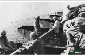 志愿军当年如何在鸭绿江上架浮桥？九十四岁的他这样回忆图片