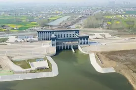 兴水之利，长河安澜满目新——淮河入海水道二期工程盐城建设现场探访图片