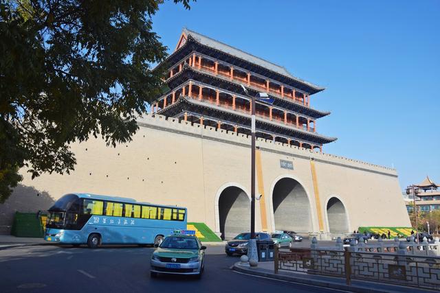 组图丨武威南城门之初冬清韵