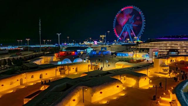 第二十七届哈尔滨冰雪大世界园区面积扩大至120万平方米，创历届之最！