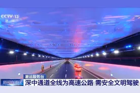 全线为高速公路！驾车通过深中通道一定注意这几点→图片