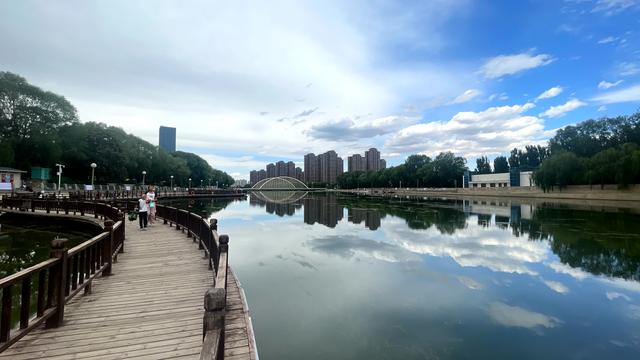 组图丨初秋天马湖的诗意风景