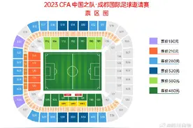 票价公布！中国男足热身赛票价最低180元图片