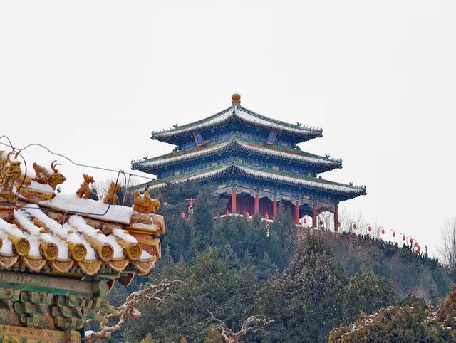 美图来了！登上景山公园制高点俯瞰中轴线雪景