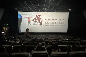 豫剧电影《戏》在宜阳县首映图片