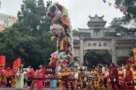 龙潭村天后诞巡游 万人空巷历时三小时图片