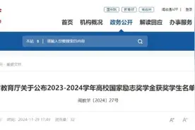 每人6000元！福建超3万名学生获得国家励志奖学金图片