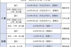 福州中小学生暑假放假时间出炉！图片