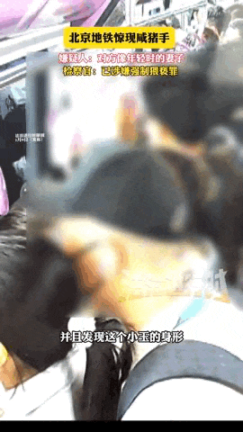 无语！男子地铁里猥亵，辩称“女孩身形很像妻子年轻时	”