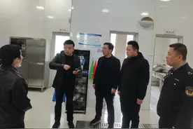 省督导组来韩督导检查中小学校园食品安全与膳食经费管理工作图片