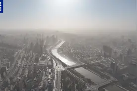 多地出现大风沙尘天气 山西发布大风和沙尘蓝色预警图片