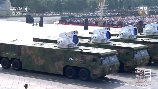 阅兵反无人机装备尽显科技锋芒