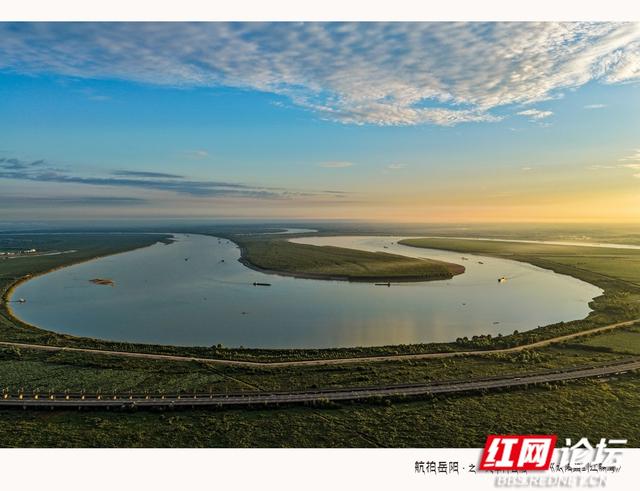 【每日一图@湖南】在岳阳江豚湾，看见洞庭湖最柔软的清晨